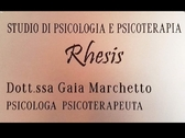 Dott.ssa Gaia Marchetto - Studio Rhesis