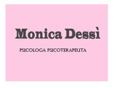 Monica Dessì Psicologa Psicoterapeuta