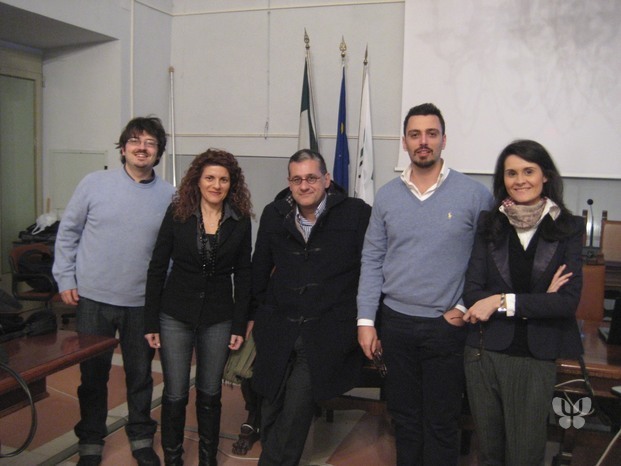 Con Colli e Lingiardi e colleghi al Workshop di Urbino 2011.jpg