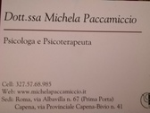 Dott.ssa Michela Paccamiccio