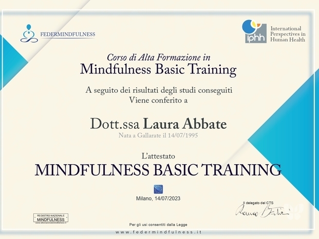 Attestato Basic Training