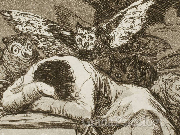 Il sonno della ragione genera mostri - Goya
