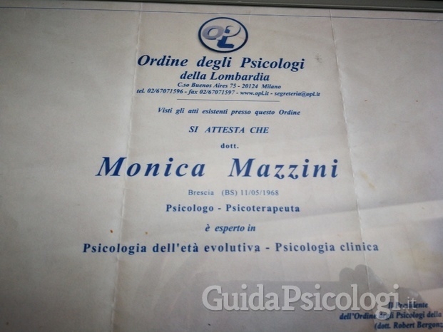 Studio di Psicologia Franciacorta - Monica Mazzini 