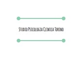 Studio Psicologia Clinica Torino dr. Marco Barra