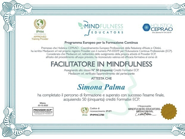 Simona Palma - Certificato Mindfulness Educators ECM.jpg