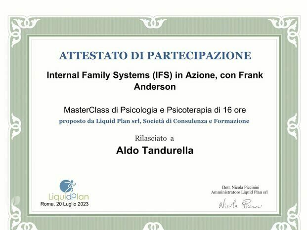 Internal Family Systems attestato partecipazione dott.Tandurella.jpg
