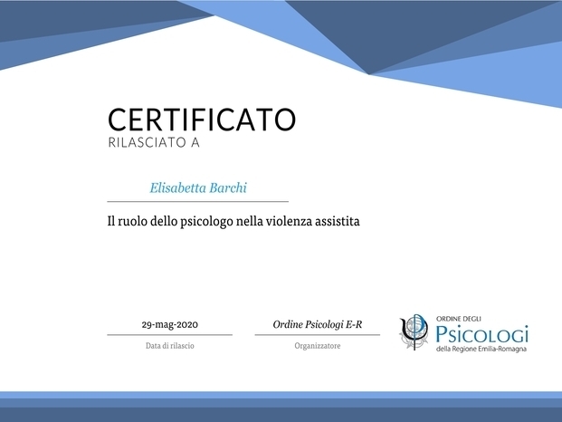 certificato il ruolo dello psicologo nella violenza assistita.