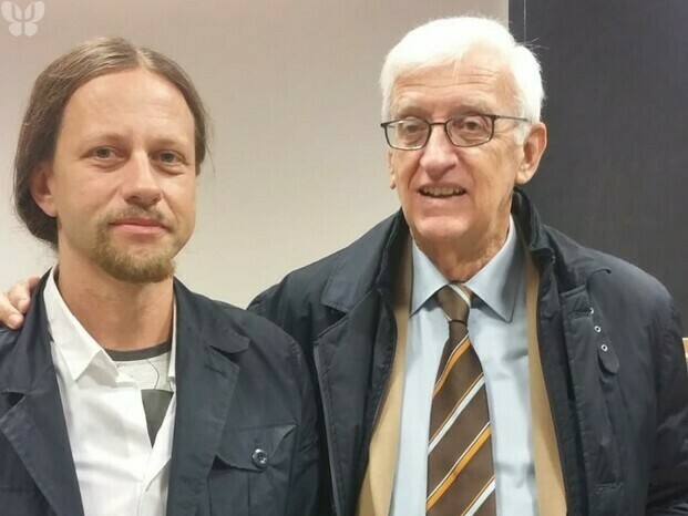 Dr.Fabio Nesi con  Prof.Ugo Fornari 