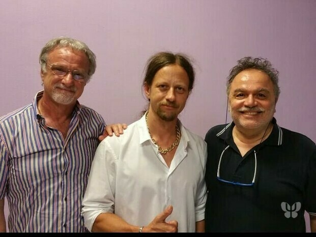 Dr.Fabio Nesi con Dr.Giuseppe Regaldo ( ipnosi medica rapida e con Dr Enrico Paglialunga (Vicedirett