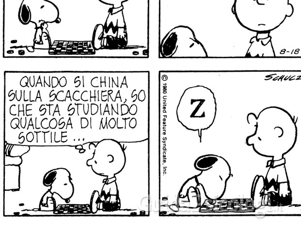 Charlie Brown e la lettura del pensiero