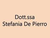 Dott.ssa Stefania De Pierro