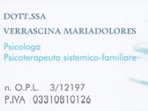 Dott.ssa Verrascina Mariadolores