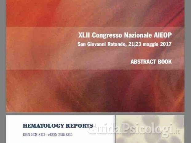 Pubblicazione su rivista Hematology Reports, Congresso Nazionale AIEOP 2017